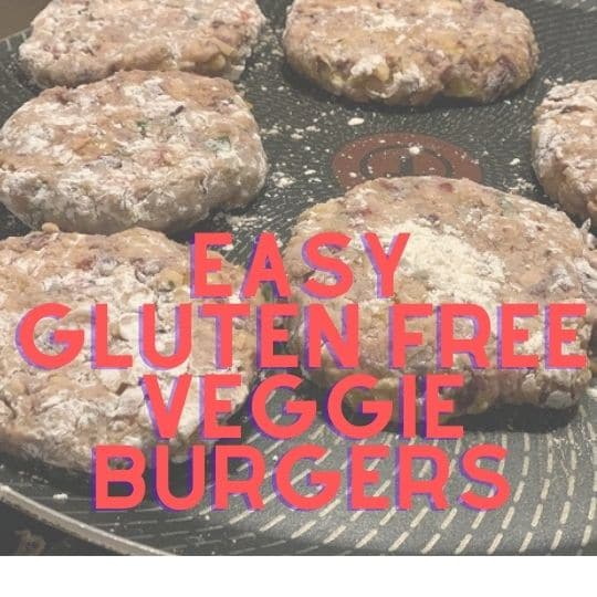 easy gluten free veggie bean burgers